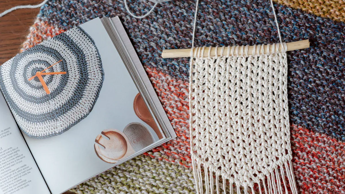 Incorporate Knitting as Wall Art